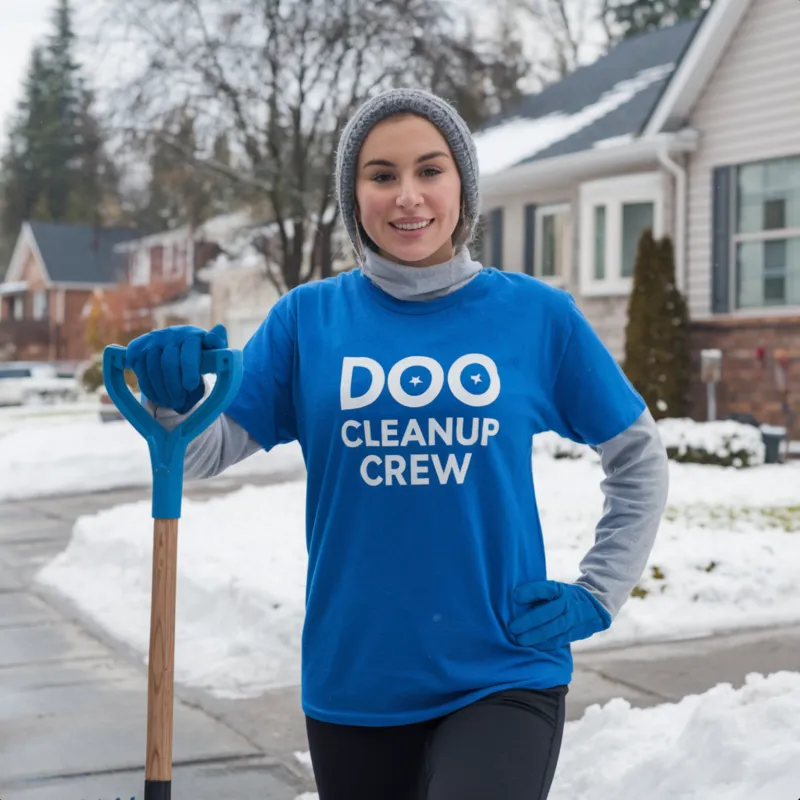 Doo Cleanup Crew technician providing pet waste removal